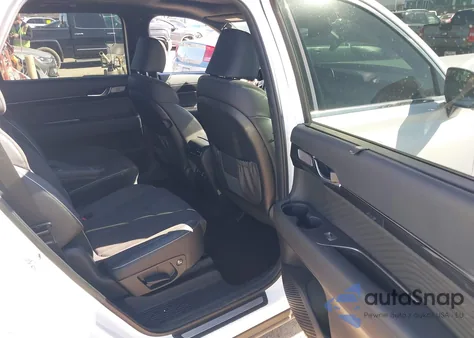 2025 Hyundai Palisade Calligraphy Night Edition from USA, damaged, VIN KM8R7DGE7SU826184